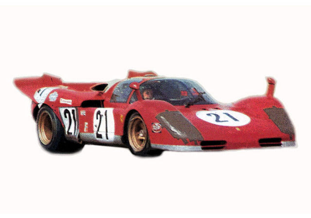 Montegrosso MTG003 1/43 Ferrari 512S Sebring 12H 1970 Winner I.Giunti / N.Vaccarella / M.Andretti Metal Model Kit - image 2