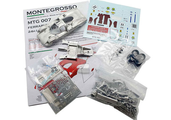 Montegrosso MTG007 1/43 Ferrari 512S 24h Le Mans 1970 N.A.R.T. S.Posey / R.Bucknum Metal Model Kit - image 2
