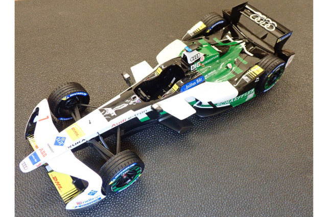 New Scratch 20E1718N01 1/20 Formula E 2017-18 #01 Lucas di Grassi Resin (main parts) Model Kit - image 6