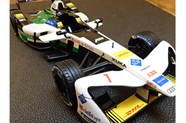 New Scratch 20E1718N01 1/20 Formula E 2017-18 #01 Lucas di Grassi Resin (main parts) Model Kit - image 9