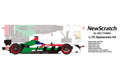 New Scratch 20E1718N66 1/20 Formula E 2017-18 #66 Daniel Abt Resin (main parts) Model Kit - image 1