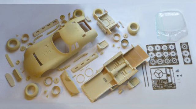 Profil24 P1203 1/12 Maserati tipo 151/4 Test Le Mans 1965 Resin Model Kit - image 6