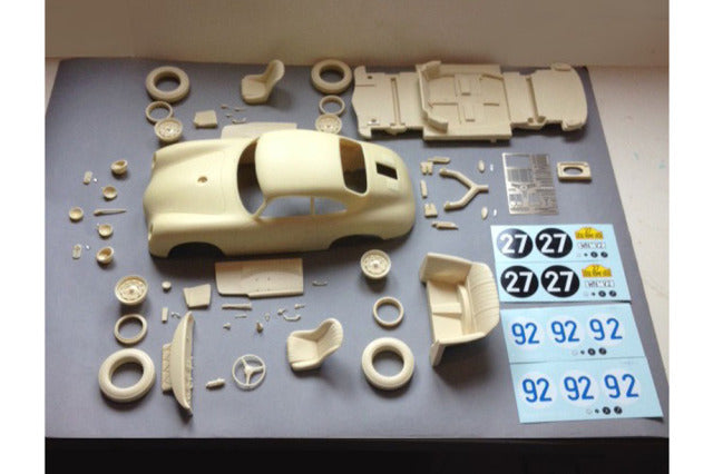 Profil24 P1212 1/12 Porsche Carrera n.27 1st Liege-Rome-Liege 1959 Resin Model Kit - image 5
