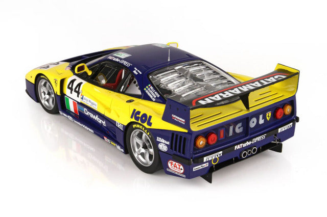 BBR P18139FV 1/18 Ferrari F40 LM Le Mans 1996 TEAM ENNEA IGOL n.44 Limited 200pcs (with Display Case) - image 4