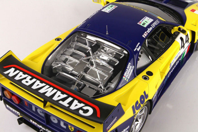 BBR P18139FV 1/18 Ferrari F40 LM Le Mans 1996 TEAM ENNEA IGOL n.44 Limited 200pcs (with Display Case) - image 5
