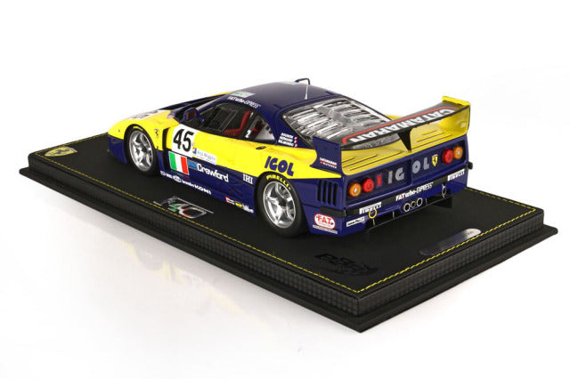 BBR P18139GV 1/18 Ferrari F40 LM Le Mans 1996 TEAM ENNEA IGOL n.45 Limited 200pcs (with Display Case) - image 2
