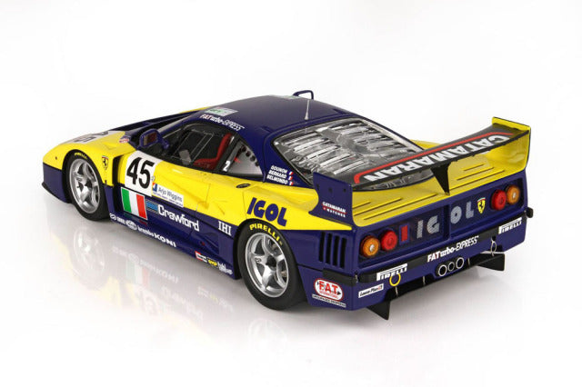 BBR P18139GV 1/18 Ferrari F40 LM Le Mans 1996 TEAM ENNEA IGOL n.45 Limited 200pcs (with Display Case) - image 5