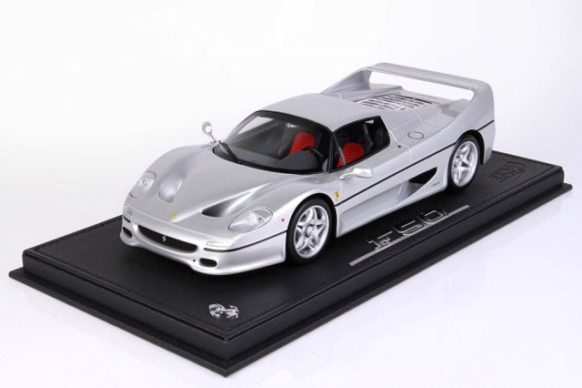 BBR P18189EV 1/18 Ferrari F50 Coupe 1995 Argento Nurburgring Limited 48pcs (with Display Case) - image 1