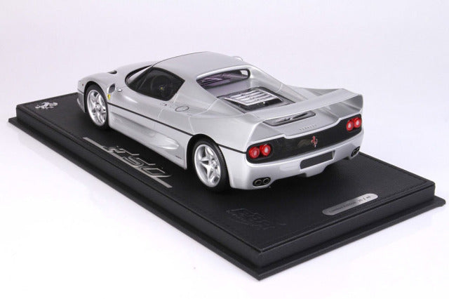 BBR P18189EV 1/18 Ferrari F50 Coupe 1995 Argento Nurburgring Limited 48pcs (with Display Case) - image 2