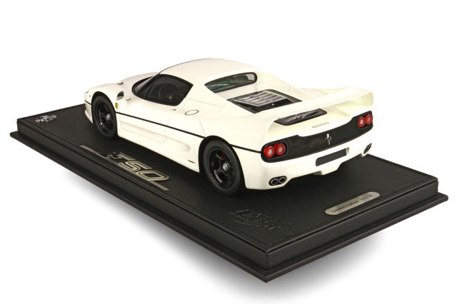 BBR P18189F1V 1/18 Ferrari F50 Coupe 1995 Avus White Limited 24pcs (with Display Case) - image 2