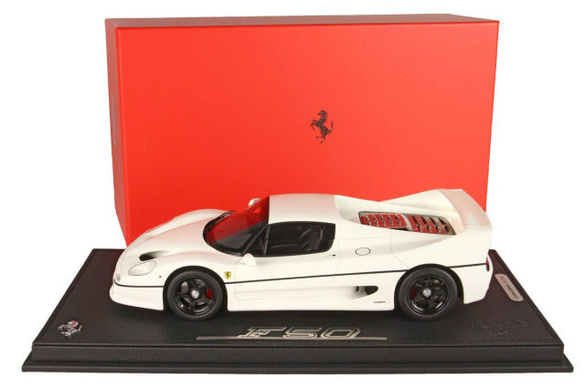 BBR P18189F1V 1/18 Ferrari F50 Coupe 1995 Avus White Limited 24pcs (with Display Case) - image 3