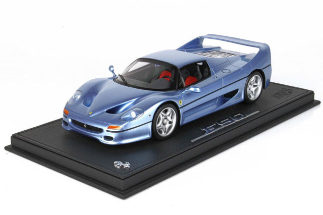 BBR P18189GV 1/18 Ferrari F50 Coupe 1995 Met. Light Blu Limited 48pcs (with Display Case) - image 1