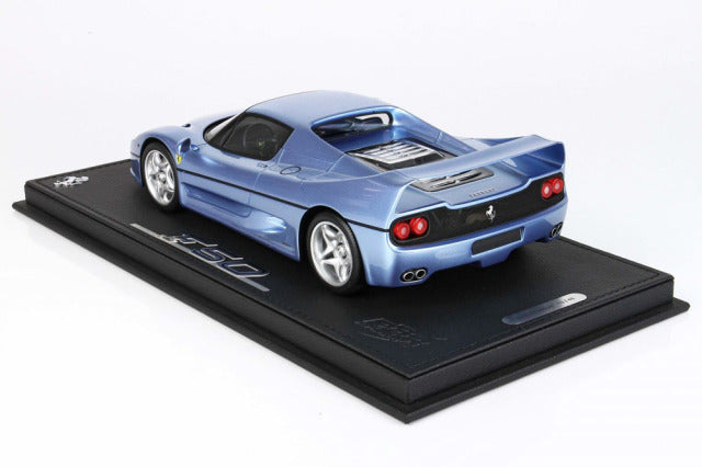 BBR P18189GV 1/18 Ferrari F50 Coupe 1995 Met. Light Blu Limited 48pcs (with Display Case) - image 2