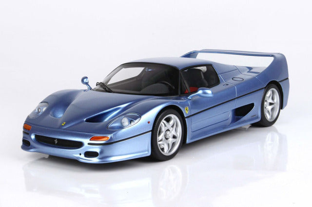 BBR P18189GV 1/18 Ferrari F50 Coupe 1995 Met. Light Blu Limited 48pcs (with Display Case) - image 3