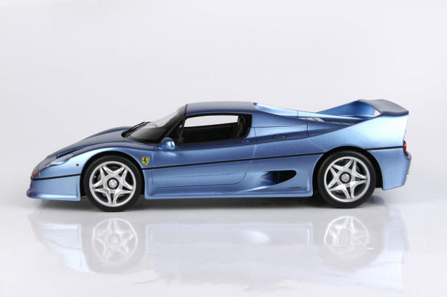 BBR P18189GV 1/18 Ferrari F50 Coupe 1995 Met. Light Blu Limited 48pcs (with Display Case) - image 4