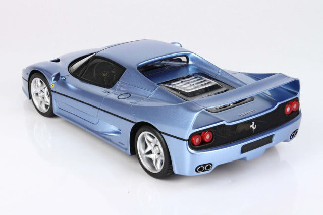 BBR P18189GV 1/18 Ferrari F50 Coupe 1995 Met. Light Blu Limited 48pcs (with Display Case) - image 5