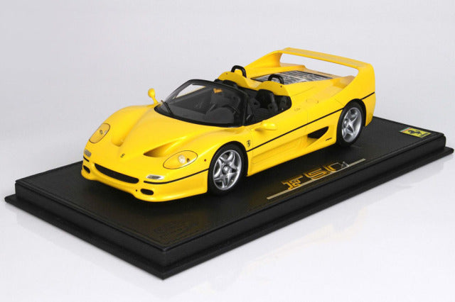 BBR P18190BV 1/18 Ferrari F50 Spider 1995 Yellow Limited 139pcs (with Display Case) - image 1