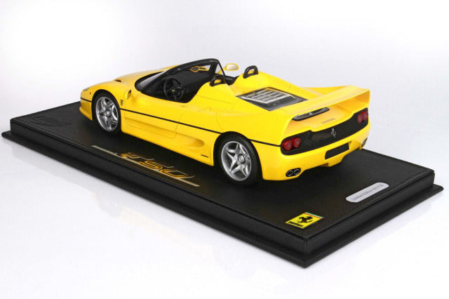 BBR P18190BV 1/18 Ferrari F50 Spider 1995 Yellow Limited 139pcs (with Display Case) - image 2