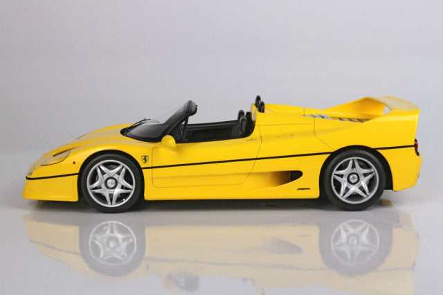 BBR P18190BV 1/18 Ferrari F50 Spider 1995 Yellow Limited 139pcs (with Display Case) - image 3
