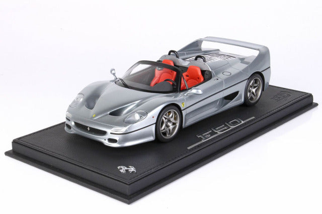 BBR P18190DV 1/18 Ferrari F50 Spider 1995 Titanium Grey Limited 56pcs (with Display Case) - image 1