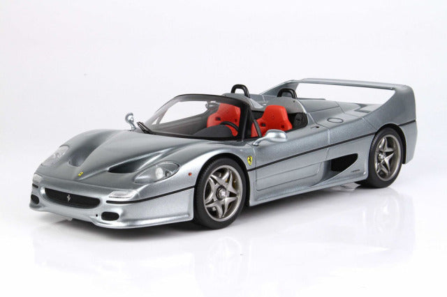 BBR P18190DV 1/18 Ferrari F50 Spider 1995 Titanium Grey Limited 56pcs (with Display Case) - image 3