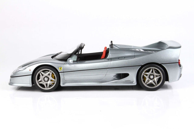 BBR P18190DV 1/18 Ferrari F50 Spider 1995 Titanium Grey Limited 56pcs (with Display Case) - image 4