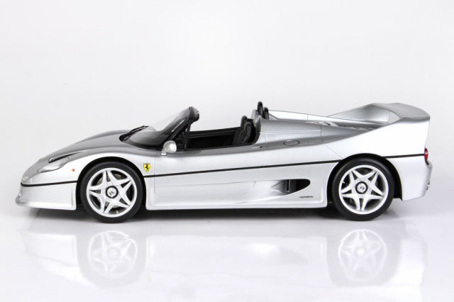 BBR P18190EV 1/18 Ferrari F50 Spider 1995 Argento Nurburgring Limited 48pcs (with Display Case) - image 4