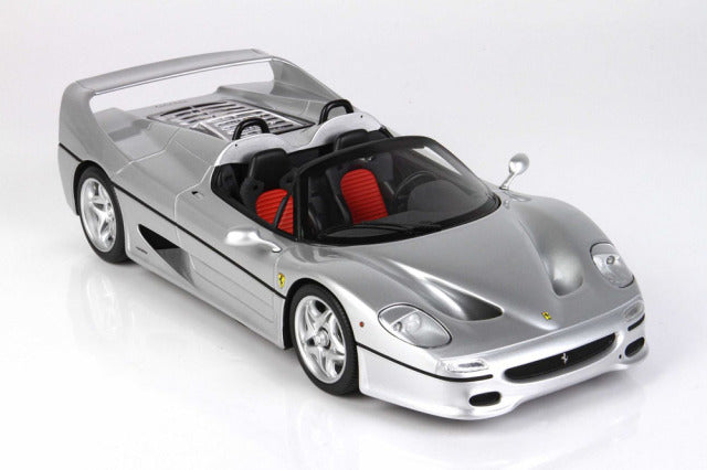 BBR P18190EV 1/18 Ferrari F50 Spider 1995 Argento Nurburgring Limited 48pcs (with Display Case) - image 6