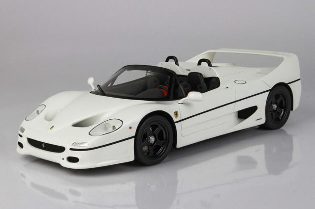 BBR P18190F1V 1/18 Ferrari F50 Spider 1995 Avus White / Race wheels Limited 50pcs (with Display Case) - image 3