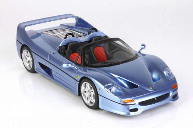 BBR P18190GV 1/18 Ferrari F50 Spider 1995 California Light Blue Metallic Limited 56pcs (with Display Case) - image 6