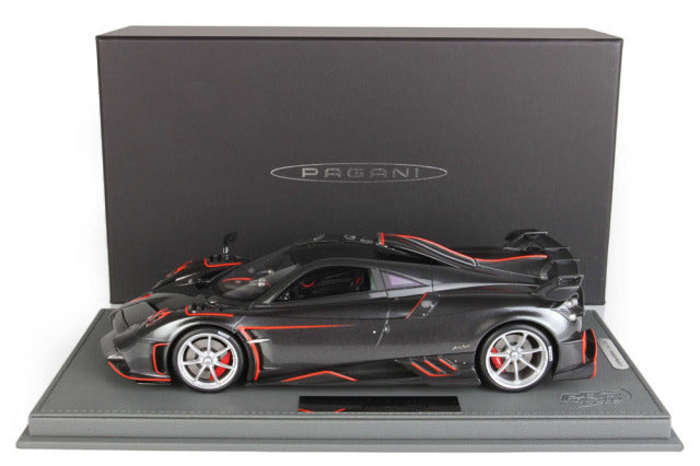 BBR P18192CV 1/18 Pagani Imola 2020 Met Dark Grey Limited 200pcs (with Display Case) - image 4