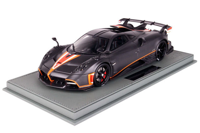 BBR P18192FV 1/18 Pagani Imola 2020 Matt Carbon Fiber Black Limited 200pcs (with Display Case) - image 1