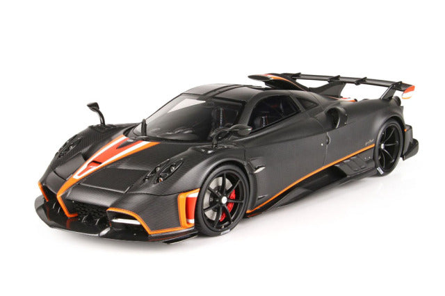BBR P18192FV 1/18 Pagani Imola 2020 Matt Carbon Fiber Black Limited 200pcs (with Display Case) - image 3