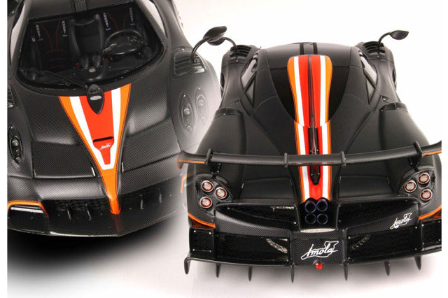 BBR P18192FV 1/18 Pagani Imola 2020 Matt Carbon Fiber Black Limited 200pcs (with Display Case) - image 6