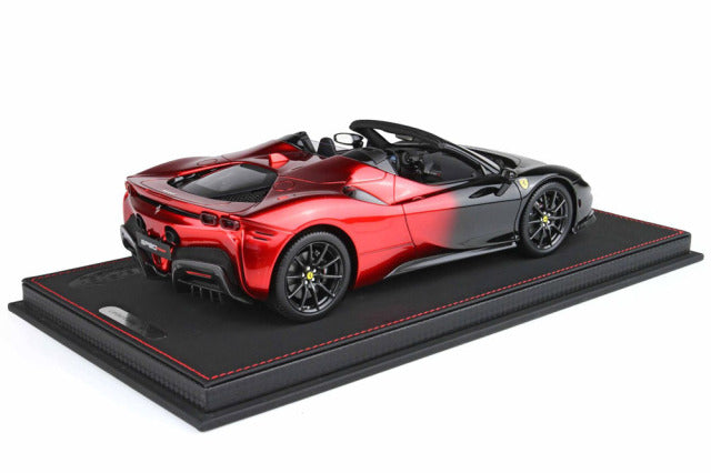 BBR P18194RBD 1/18 Ferrari SF90 Spider Magma Red and Black Limited 90pcs (with Display Case) - image 2
