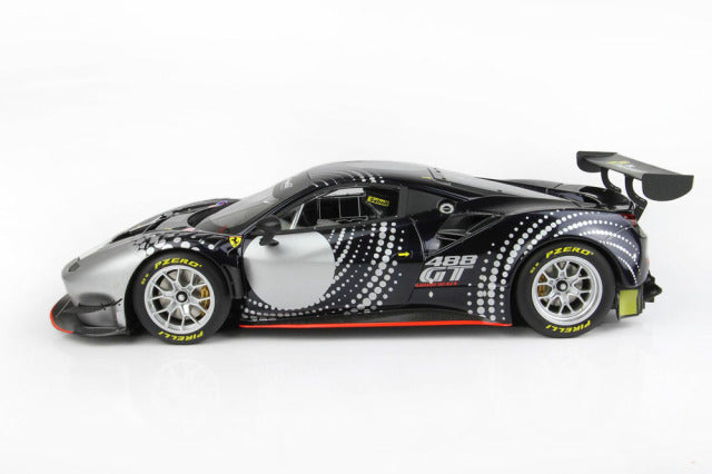 BBR P18203DV 1/18 Ferrari 488 Modificata Blu Nart Livery Limited 128pcs (with Display Case) - image 4