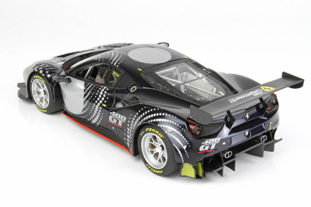 BBR P18203DV 1/18 Ferrari 488 Modificata Blu Nart Livery Limited 128pcs (with Display Case) - image 5