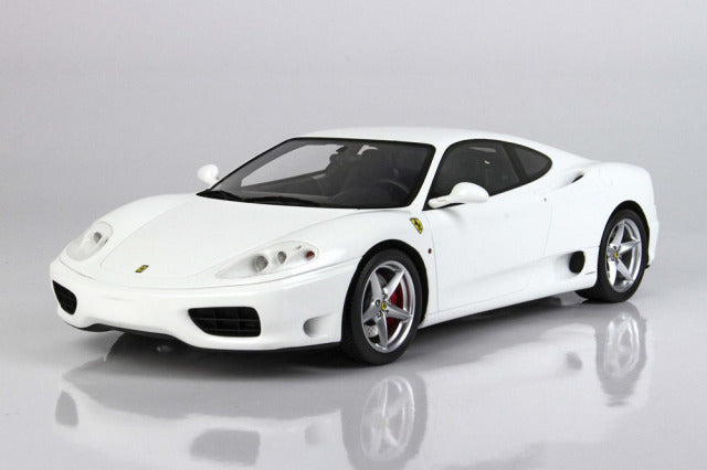 BBR P18204CV 1/18 Ferrari 360 Modena Manual Transmission Avus White Limited 48pcs (with Display Case) - image 3