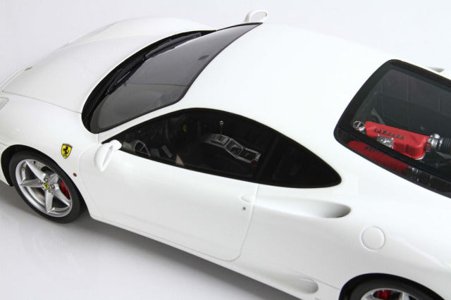 BBR P18204CV 1/18 Ferrari 360 Modena Manual Transmission Avus White Limited 48pcs (with Display Case) - image 7