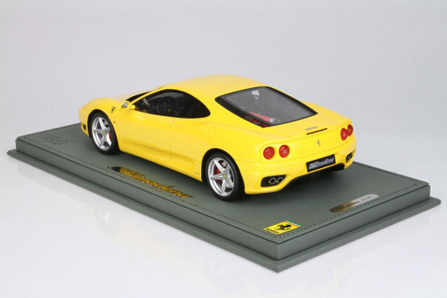 BBR P18204DV 1/18 Ferrari 360 Modena Manual Transmission Modena Yellow Limited 48pcs (with Display Case) - image 2