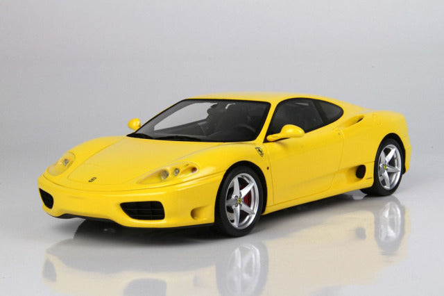BBR P18204DV 1/18 Ferrari 360 Modena Manual Transmission Modena Yellow Limited 48pcs (with Display Case) - image 3