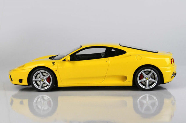 BBR P18204DV 1/18 Ferrari 360 Modena Manual Transmission Modena Yellow Limited 48pcs (with Display Case) - image 4