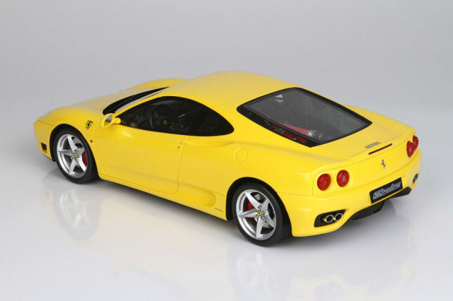 BBR P18204DV 1/18 Ferrari 360 Modena Manual Transmission Modena Yellow Limited 48pcs (with Display Case) - image 5