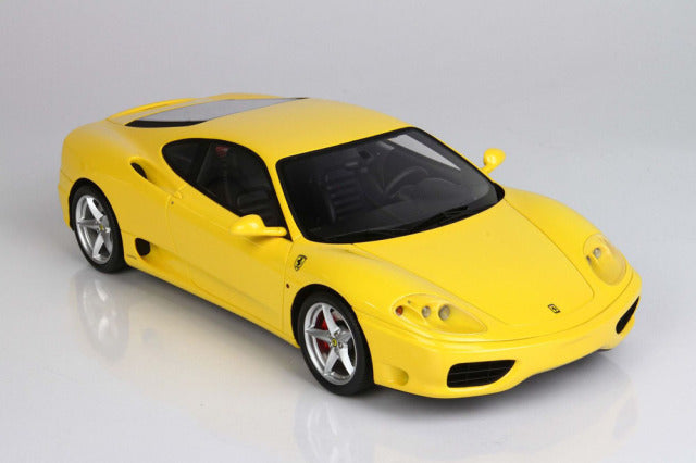 BBR P18204DV 1/18 Ferrari 360 Modena Manual Transmission Modena Yellow Limited 48pcs (with Display Case) - image 6