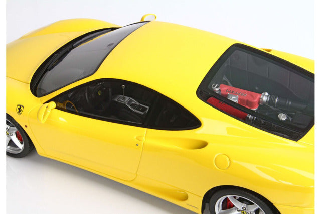 BBR P18204DV 1/18 Ferrari 360 Modena Manual Transmission Modena Yellow Limited 48pcs (with Display Case) - image 7