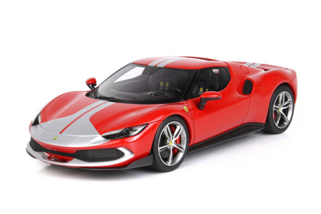 BBR P18211DV 1/18 Ferrari 296GTB Assetto Fiorano Rosso Corsa Limited 99pcs (with Display Case) - image 3