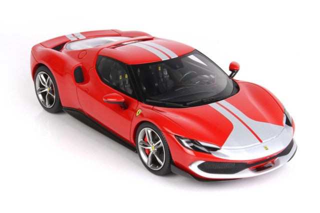 BBR P18211DV 1/18 Ferrari 296GTB Assetto Fiorano Rosso Corsa Limited 99pcs (with Display Case) - image 6