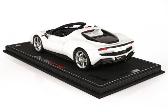 BBR P18215B1V 1/18 Ferrari 296GTS Bianco Cervino / Silver wheels Limited 50pcs (with Display Case) - image 2