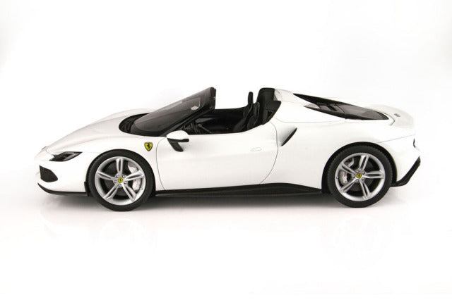 BBR P18215B1V 1/18 Ferrari 296GTS Bianco Cervino / Silver wheels Limited 50pcs (with Display Case) - image 4