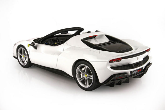 BBR P18215B1V 1/18 Ferrari 296GTS Bianco Cervino / Silver wheels Limited 50pcs (with Display Case) - image 5